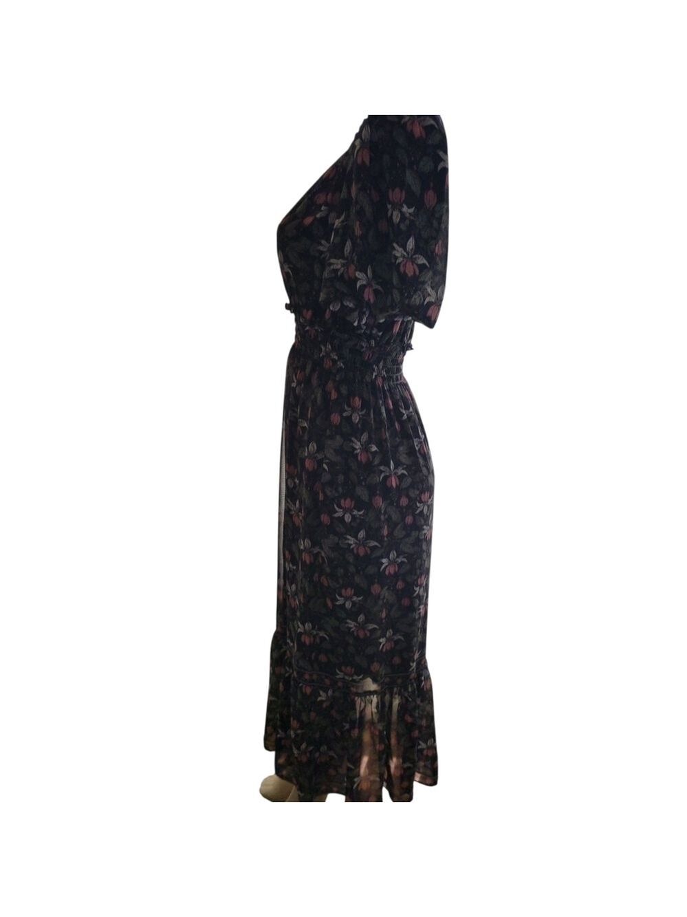 Max Stuido Maxi Floral Dress XS Boho Formal Fairy Girly Formal - Picture 4 of 6
